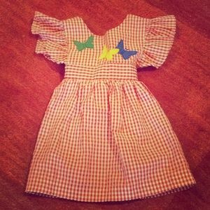 Butterfly baby dress
